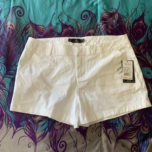 White Volcom Shorts